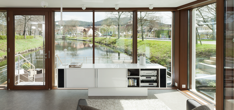 The Sideboard - modern and practically floating.
